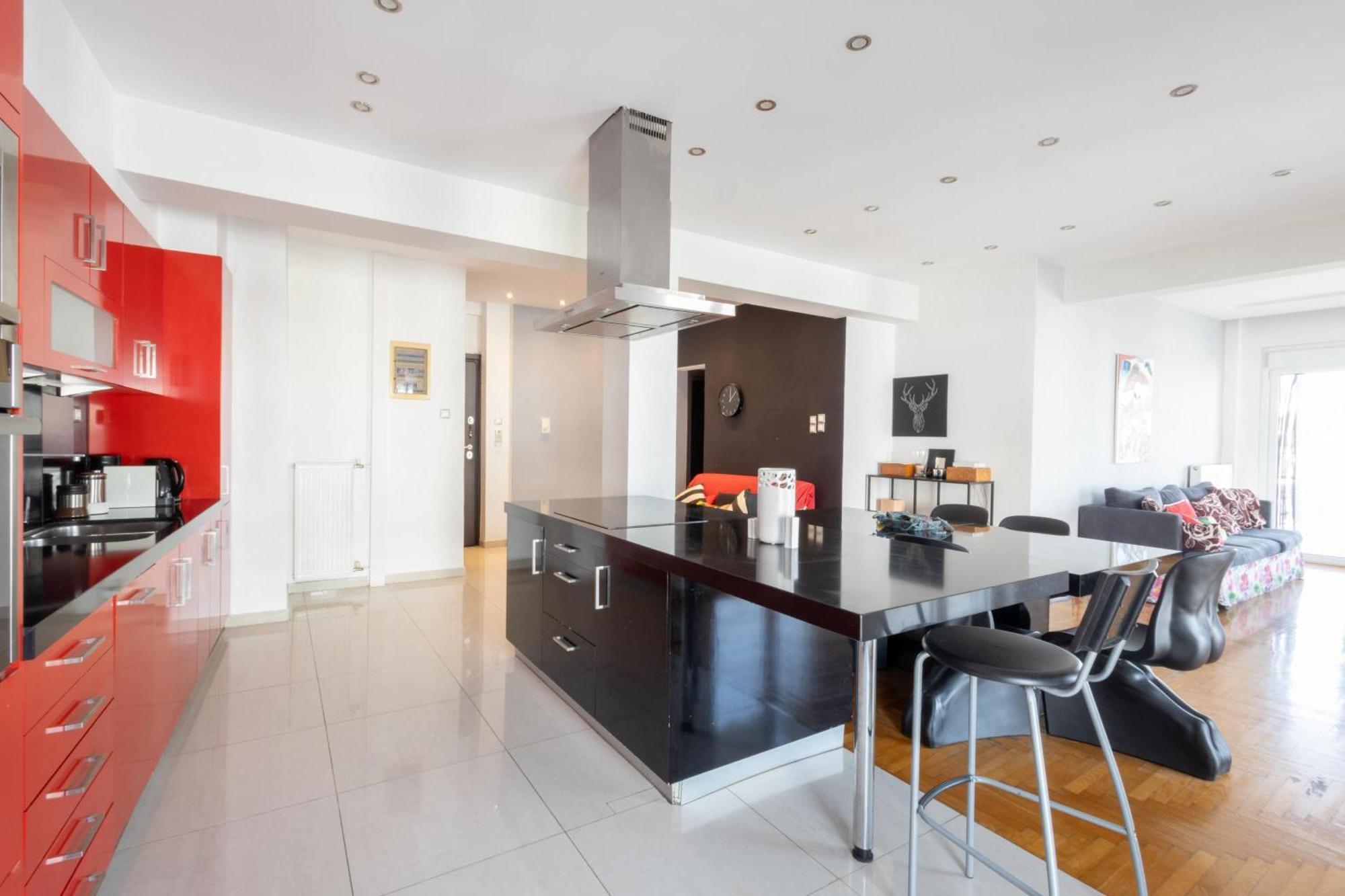 A Luxury & Comfortable Apt In Atény Exteriér fotografie